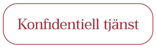 Konfidentiell tjänst